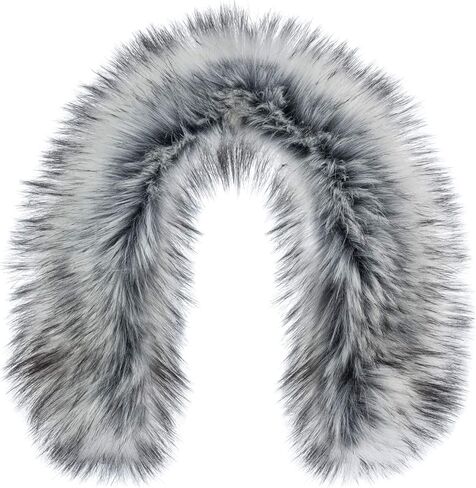 Futrzane Classic Hood Trim - Faux Fur Trim for Hood Replacement - Fur Attachment in Kuwait