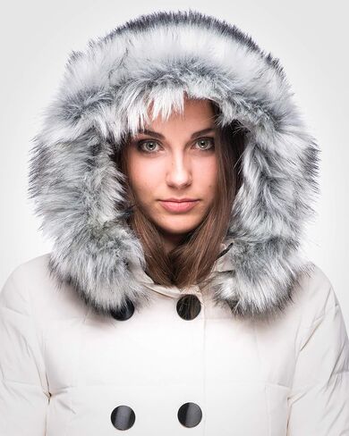 Futrzane Classic Hood Trim - Faux Fur Trim for Hood Replacement - Fur Attachment in Kuwait