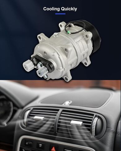 ضاغط تكييف الهواء ECCPP CO-46122C يستبدل Thermo King TM15 102-580، 102-1018، 102-1004 ضاغط تكييف الهواء للتبريد السريع in Saudi Arabia