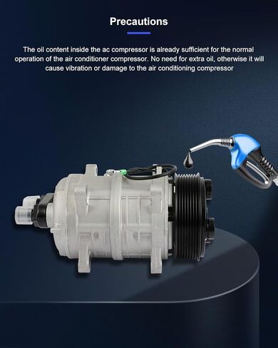 ضاغط تكييف الهواء ECCPP CO-46122C يستبدل Thermo King TM15 102-580، 102-1018، 102-1004 ضاغط تكييف الهواء للتبريد السريع in Saudi Arabia