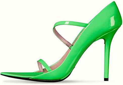 Sweet Women's Elegant Large Size Ponited Toe Sandals, Sexy Peep Toe Fashion Cover Heel High Heels for Party, Banquet And Fashion Show in Saudi Arabia