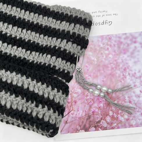 قبعة صغيرة على شكل أذن قطة من الكروشيه طراز Y2K مع إكسسوارات ذاتية الصنع قبعة منسوجة على شكل قوطي للنساء والفتيات in Kuwait