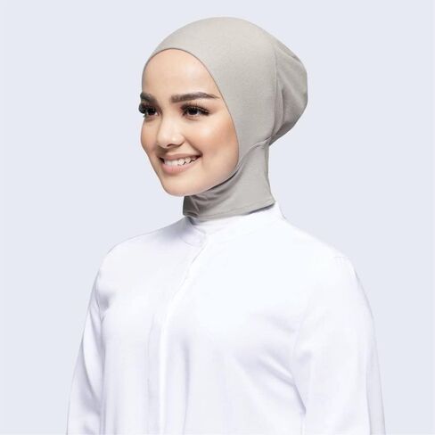 2 قطع لينة مشروط الحجاب الداخلي قبعات مسلم تمتد قبعة عمامة الإسلامية مطاطا underscarf بونيه رباط رأس قبعة Turbante in Kuwait