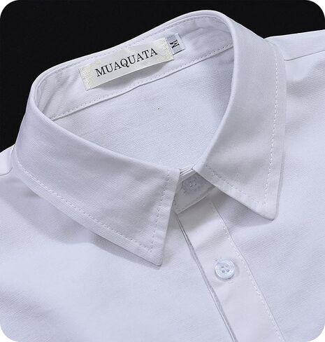 Muaquta Oxford Cotton Classic Fake Collar Detachable Dickey Collar Half Shirts Blouse False Collar Top for Women Men Outfits in Saudi Arabia