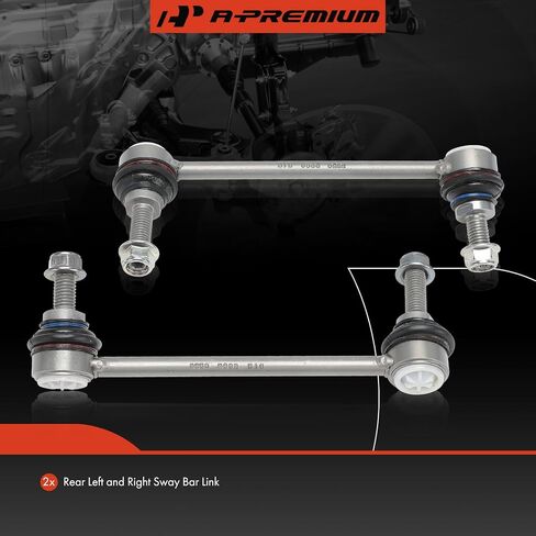 A-Premium 2 × وصلات شريط التثبيت الخلفية، متوافقة مع Mini R60 Series Cooper Countryman 2011-2016، R61 Series Cooper Paceman 2013-2016 in Saudi Arabia