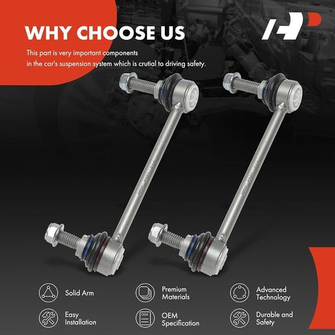 A-Premium 2 × وصلات شريط التثبيت الخلفية، متوافقة مع Mini R60 Series Cooper Countryman 2011-2016، R61 Series Cooper Paceman 2013-2016 in Saudi Arabia