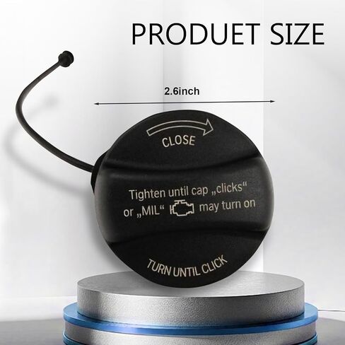 Fuel Tank Filler Cap, 16117222391 Gas Cap Replacement, Compatible with BMW E39 E46 E60 E90 320i 325i 328i 328xi 330i 330xi 335i 525i 528i 530i 535i X1 X3 X5 Z4 M3 Mini Cooper in Saudi Arabia