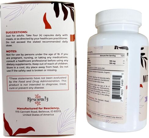 2326 مجم من مكملات الميتوكوندريا مع ATP، والفيتامينات، وCoQ10 وPQQ، أكثر فعالية من الكرياتين HMB وأكسيد النيتريك، والطاقة، والقدرة على التحمل، والقوة، والتعافي والعضلات، عضوي، 120 كبسولة in Kuwait