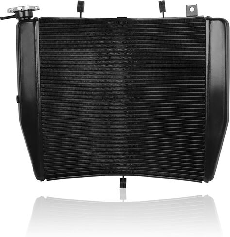 Aluminum Cooling Radiator Replacement for Kawasaki Ninja ZX10R ZX1000J 2008-2011 ZX-10R ABS 2012 Black Engine Radiator Cooler in Saudi Arabia