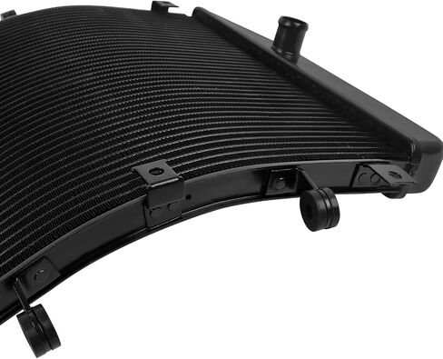 Aluminum Cooling Radiator Replacement for Kawasaki Ninja ZX10R ZX1000J 2008-2011 ZX-10R ABS 2012 Black Engine Radiator Cooler in Saudi Arabia