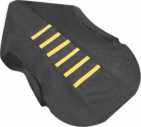 Kojem ATV Seat Cover Compatible with 2003-2009 Suzuki Quadsport Z400 LTZ 400 Seat Protector Black/Yellow in Saudi Arabia