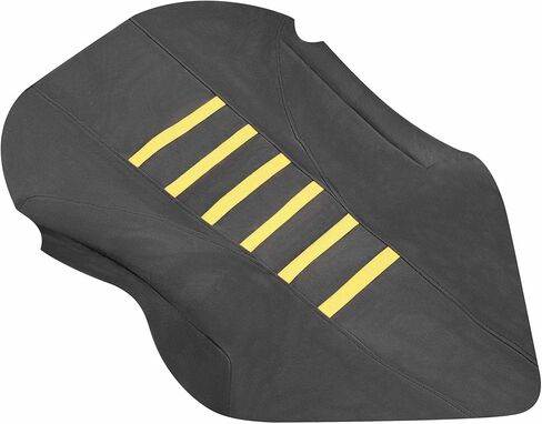 Kojem ATV Seat Cover Compatible with 2003-2009 Suzuki Quadsport Z400 LTZ 400 Seat Protector Black/Yellow in Saudi Arabia