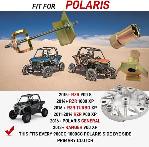 Complete Primary Clutch & Service Tools Kit Compatible with Polaris RZR 900 1000, Ranger 900/1000 General 1000 in Saudi Arabia