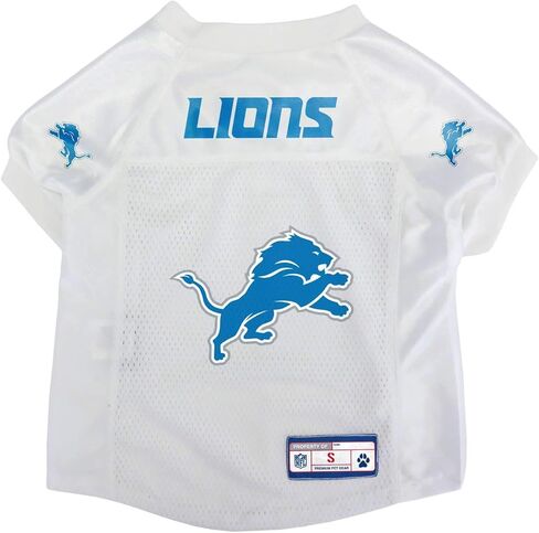 Littlearth للجنسين للبالغين من الدوري الوطني لكرة القدم الأمريكية Detroit Lions 1 Basic Pet Jersey، لون الفريق، صغير in Saudi Arabia