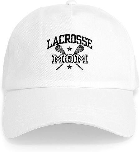 قبعة CafePress Lacrosse Mom قبعة بيسبول فريدة قابلة للتعديل in Saudi Arabia