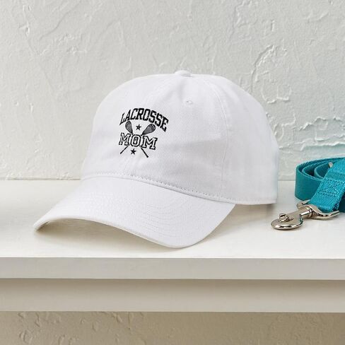 قبعة CafePress Lacrosse Mom قبعة بيسبول فريدة قابلة للتعديل in Saudi Arabia