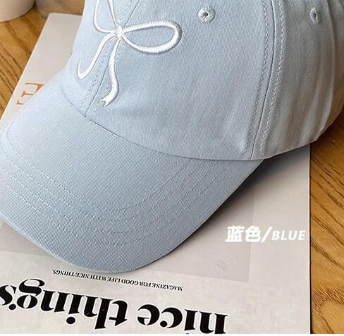 Coquette Baseball Hat Bow Baseball Cap Ponytail Hat for Women Cute Distressed Cap Funny Trucker Hats in Kuwait