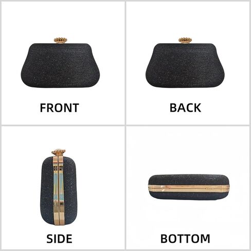 Rhinestone Clutch Purse for Women | Convertible Crossbody Evening & Party Bag | Wedding Prom Dating in Saudi Arabia