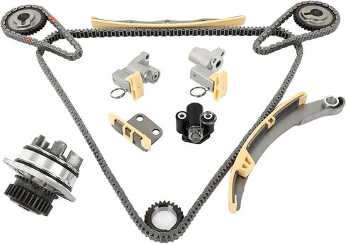 Engine Timing Chain Parts Kit W/Tensioner Guide Rails Crank Sprocket Fits for Nissan Quest 3.5L 2004-2009 2011-2015 for Nissan Maxima 3.5L 2004-2008 for Nissan Altima 3.5L 2005-2006 in Saudi Arabia