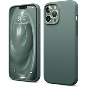 elago Compatible with iPhone 13 Pro Max Case, Liquid Silicone Case, Full Body Screen Camera Protective Cover, Shockproof, Slim Phone Case, Anti-Scratch Soft Microfiber Lining, 6.7 inch (Lovely Pink)