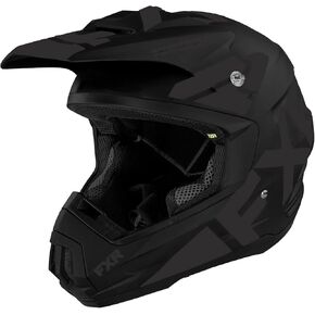 خوذة فريق عزم الدوران FXR 2022 (صغير) (أسود/HI-VIS)