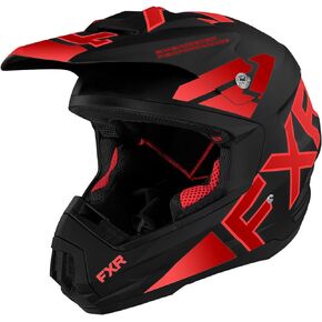 FXR 2022 Torque Team Helmet (Small) (Black/HI-VIS)
