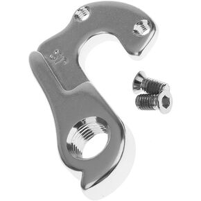 MTB Bike Derailleur Hanger 8 Speed Rear Gear Mech Bicycle Tail Hook Drop Out Adapter Silver (WG001-SL)