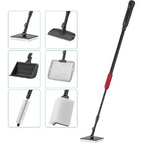 أدوات تنظيف حوض السمك 6 في 1 من VIVOSUN، مجموعة تنظيف خزان الأسماك القابلة للتعديل مع مقبض تلسكوبي طويل in Kuwait