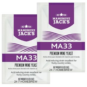 2X Mangrove Jacks MA33 8g / 23L نبيذ فاكهي أبيض وأحمر الخدود