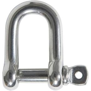 MarineNow 316 Stainless Steel D-Shackle Marine Grade Choose Size and Pack Quantity