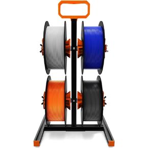 حامل بكرة خيوط YOOPAI يناسب جميع البكرات من أي حجم وجميع أنواع الخيوط لـ Pla/Petg/abs/TPU/Nylon/مواد الطباعة ثلاثية الأبعاد الأخرى، رف حامل خيوط الطابعة ثلاثية الأبعاد (يمكن وضع 4 خيوط بكرة) in Kuwait