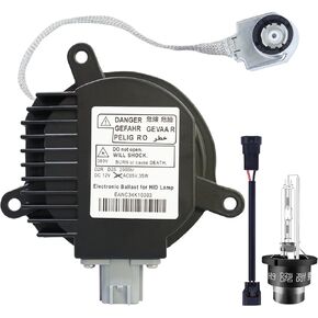 28474-89904 Headlight Ballast& D2S Hid Bulb, Xenon HID Control Unit with Igniter, Compatible with Infiniti G35 G37 Fx35 Fx45 Qx50 Qx56 Qx70 -Replaces 28474-8991A NZMNS111LBNA NZMNS111LANA in Kuwait