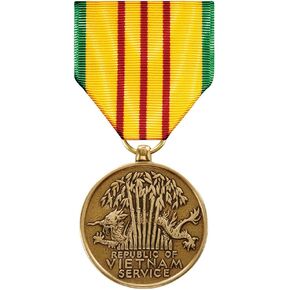 MEDALS OF AMERICA EST. 1976 Vietnam Service Medal (VSM) Full Size
