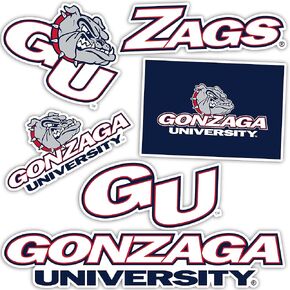 Desert Cactus Gonzaga University Bulldogs GU Zags Stickers Vinyl Decals Laptop Water Bottle Car Scrapbook T2 (Type 2)
