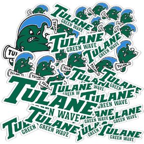 Desert Cactus Tulane University Green Wave Stickers Vinyl Decals Laptop Water Bottle Car Scrapbook T1 (Type 1-1)