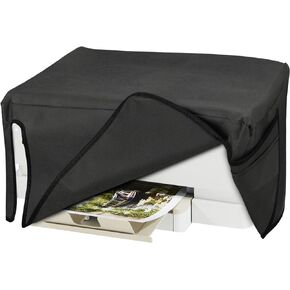 kwmobile Dust Cover Compatible with HP Envy Inspire 7220e / Inspire 7255e - Printer Case - Fabric Protector Cover - Light Grey
