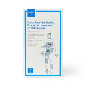 Medline Elastic Net, Size 8, Standard, 31" x 25 Yards Size, Nongov