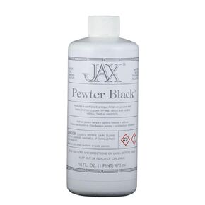 JAX Pewter Black - محلول التشطيب المعدني - لمسة نهائية عتيقة بدون حرارة أو كهرباء - 2 أونصة in Kuwait