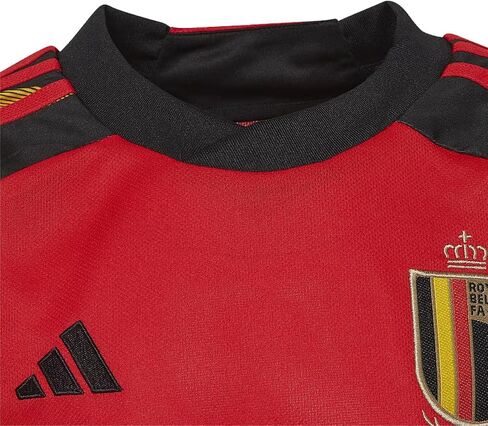 adidas Belgium Home Youth Jersey 22/23 (YL) Red/Black in Saudi Arabia