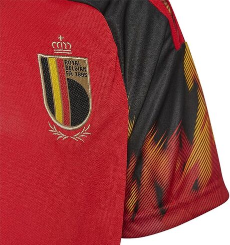 adidas Belgium Home Youth Jersey 22/23 (YL) Red/Black in Saudi Arabia