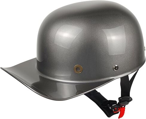 Baseball Cap Motorcycle Helmet,DOT Approved Vintage Open Face Unisex-Adult Half Helmets for Scooter Moped Cap Street Cruiser in Saudi Arabia
