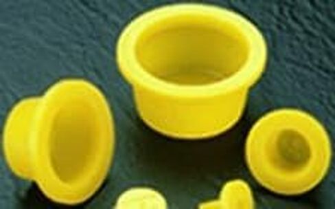 سلسلة كابلات WW-WF-34 WW - غطاء بلاستيكي مدبب وقابس مع شفة سميكة واسعة، 5 عبوات، LD-PE أصفر، غطاء OD 2.005 بوصة × معرف القابس 2.243 بوصة حماية ملولبة وغير مترابطة، قناع (ZWF341AO1) in Kuwait