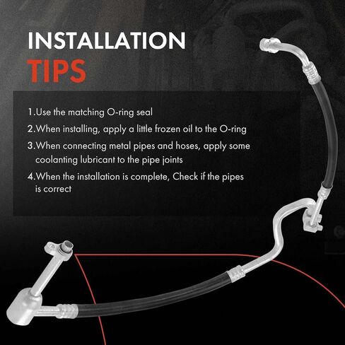 A-Premium A/C Suction and Discharge Line Hose Assembly Compatible with Buick LaCrosse 2010-2013, Allure 2010, 3.0L 3.6L in Saudi Arabia