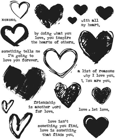 حزمة - طوابع مطاطية لاصقة من Tim Holtz Cling Notes CMS477 و1 وحدة تخزين Idea-Ology - تخزين الطوابع - ورقة - إصدار 2024 in Kuwait