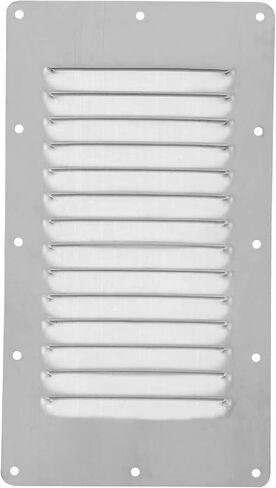 4 عبوات من الفولاذ المقاوم للصدأ YaeMarine مقاس 12.7 سم × 22.86 سم مستطيلة الشكل، فتحة تهوية لليخوت البحرية، غطاء مناسب للأجهزة in Kuwait