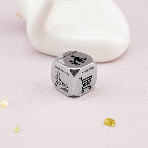 Dice Decider Gift for Man Woman Novelty Gifts for Friends Coworkers Families Decision Dice Interesting Choice Data Gifts for Husband Wife Boyfriend Girlfriend Anniversary Birthday Gifts in Kuwait