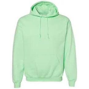 Gildan Sweatshirt Blend (18500) Hooded Mint Green in Saudi Arabia