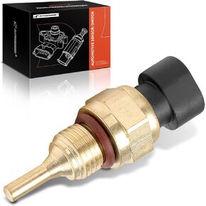 مستشعر درجة حرارة سائل تبريد المحرك A-Premium [2 دبابيس] متوافق مع Ram 2500 2011-2018/2020، 3500 2011-2019/2021، 4500 2011-2018/2020، 5500 2011-2020 ودودج رام 2500، رام 3500، رام 4500، رام 5500 in Kuwait