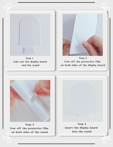 أرقام طاولة لافتات من الأكريليك مع حوامل، 15 حزمة 5 بوصات × 7 بوصات من ألواح وحوامل أكريليك مقوسة فارغة، علامات علوية على الطاولة من الأكريليك الحديث لاستقبال الزفاف، والديكور، والحفلات، والذكرى السنوية، والحدث in Kuwait