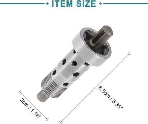 ACROPIX Car Engine Camshaft Variable Valve Timing Solenoid Fit for Mercedes-Benz C250 - Pack of 1 Silver Tone in Saudi Arabia